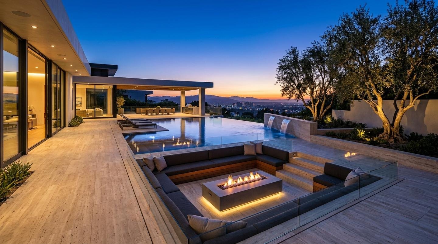 Architectural Landscape Design and Luxury Hardscaping Los Angeles
