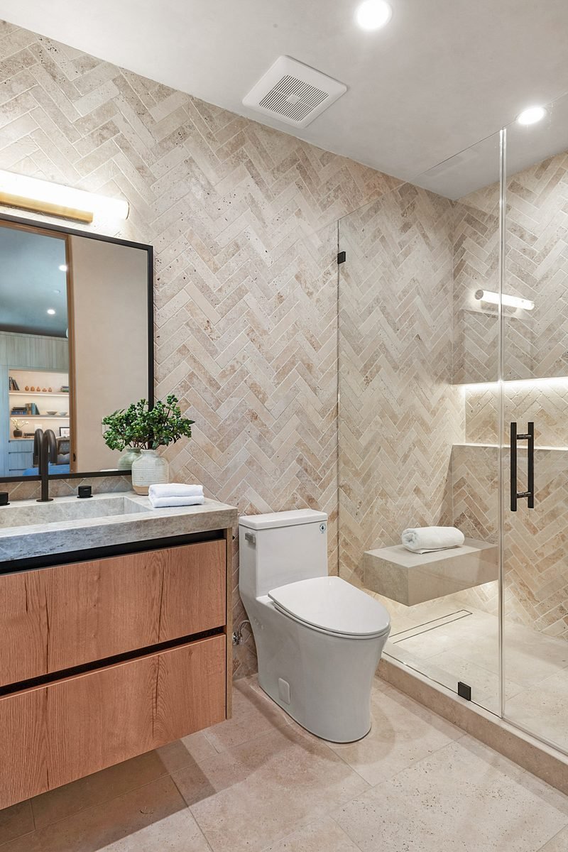 Spa-Inspired Master Bathroom Remodeling project photo 7 of 14